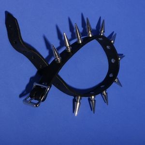 Golthic spike choker